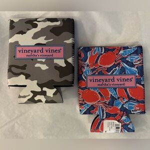 Vineyard Vines Camouflage and Crab Can Coolers